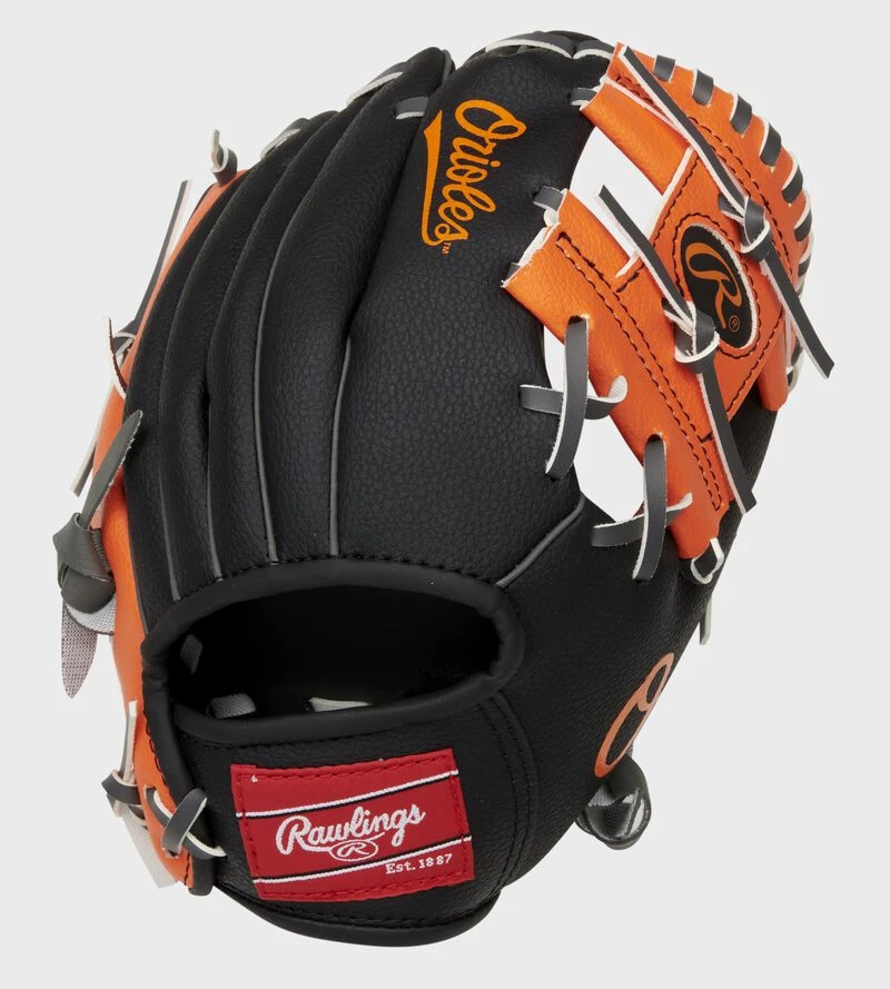 Rawlings Baltimore Orioles 10-Inch Team Logo Glove 2 Rawlings Baltimore Orioles 10-Inch Team Logo Glove - Image 2
