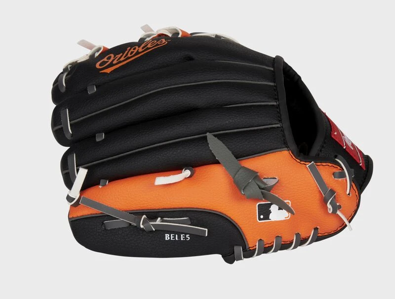 Rawlings Baltimore Orioles 10-Inch Team Logo Glove 4 Rawlings Baltimore Orioles 10-Inch Team Logo Glove - Image 4