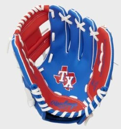 Rawlings Texas Rangers 10-Inch Team Logo Glove -Balls Store 22000022111 2