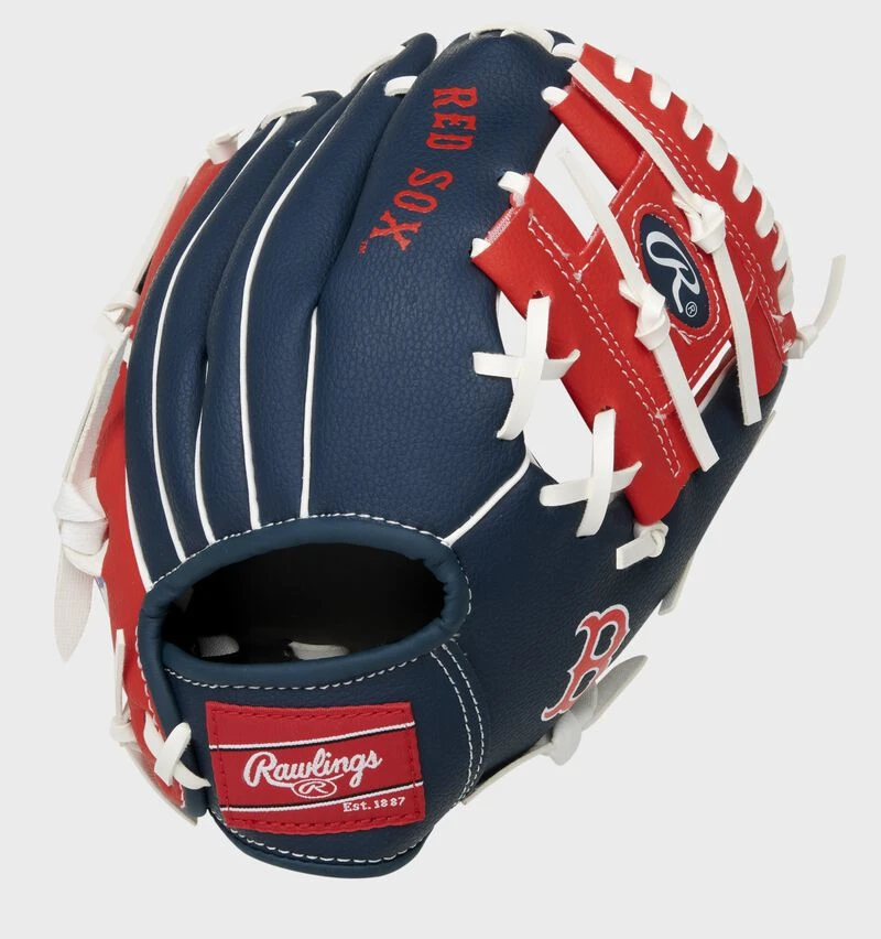 Rawlings Boston Red Sox 10-Inch Team Logo Glove 2 Rawlings Boston Red Sox 10-Inch Team Logo Glove - Image 2