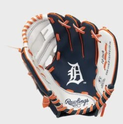 Rawlings Detroit Tigers 10-Inch Team Logo Glove -Balls Store 22000027111 2