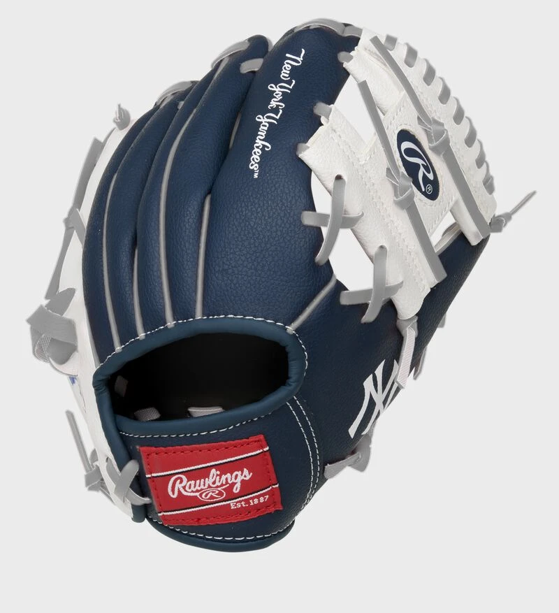 Rawlings New York Yankees 10-Inch Team Logo Glove 2 Rawlings New York Yankees 10-Inch Team Logo Glove - Image 2