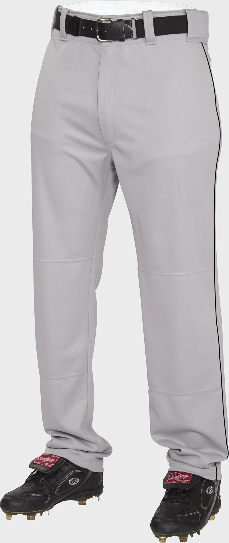 Rawlings Semi-Relaxed Piped Baseball Pants, Adult 1 Rawlings Semi-Relaxed Piped Baseball Pants, Adult