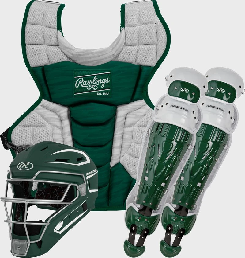 Rawlings Velo 2.0 Catcher's Gear Set, Adult, Intermediate, Youth 7 Rawlings Velo 2.0 Catcher's Gear Set, Adult, Intermediate, Youth - Image 7