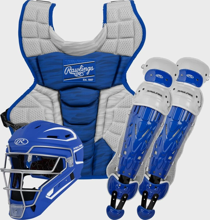 Rawlings Velo 2.0 Catcher's Gear Set, Adult, Intermediate, Youth 5 Rawlings Velo 2.0 Catcher's Gear Set, Adult, Intermediate, Youth - Image 5