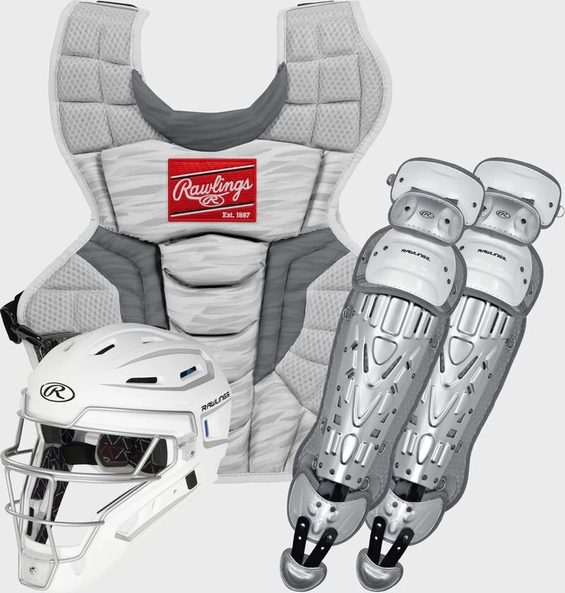 Rawlings Velo 2.0 Catcher's Gear Set, Adult, Intermediate, Youth 2 Rawlings Velo 2.0 Catcher's Gear Set, Adult, Intermediate, Youth - Image 2