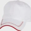 Rawlings Women's White Baseball Stitch Hat