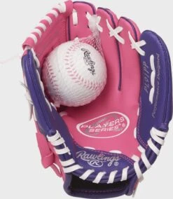 Rawlings Players Series 9 In Softball Glove With Soft Core Ball 5 Rawlings Players Series 9 In Softball Glove With Soft Core Ball -Balls Store PL91PP 1