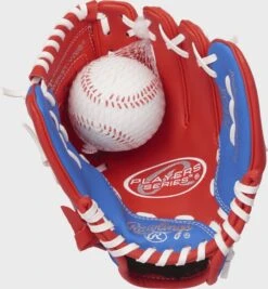Rawlings Players Series 9 In Baseball/Softball Glove With Soft Core Ball -Balls Store PL91SR 1