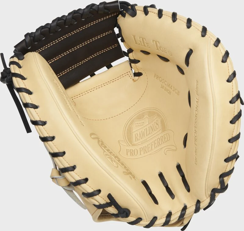Rawlings Pro Preferred 34-inch Baseball Catcher's Mitt 3 Rawlings Pro Preferred 34-inch Baseball Catcher's Mitt - Image 3