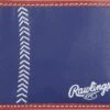 Rawlings "Pop" Baseball Stitch Bi-Fold Leather Wallet