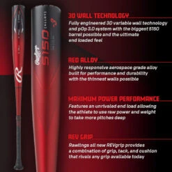 2023 Rawlings 5150 BBCOR -3 Baseball Bat -Balls Store RBB353 INFO