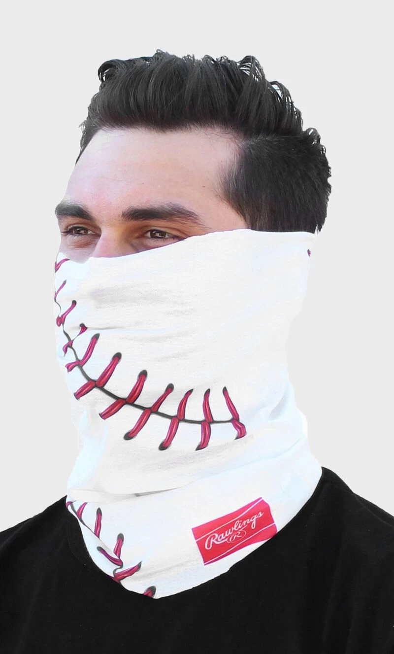 Rawlings Adult Multi-Functional Head And Face Gear, Baseball Stitch 2 Rawlings Adult Multi-Functional Head And Face Gear, Baseball Stitch - Image 2
