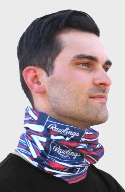 Rawlings Adult Multi-Functional Head And Face Gear, Flag & Bats 6 Rawlings Adult Multi-Functional Head And Face Gear, Flag & Bats -Balls Store RC40003 999 2