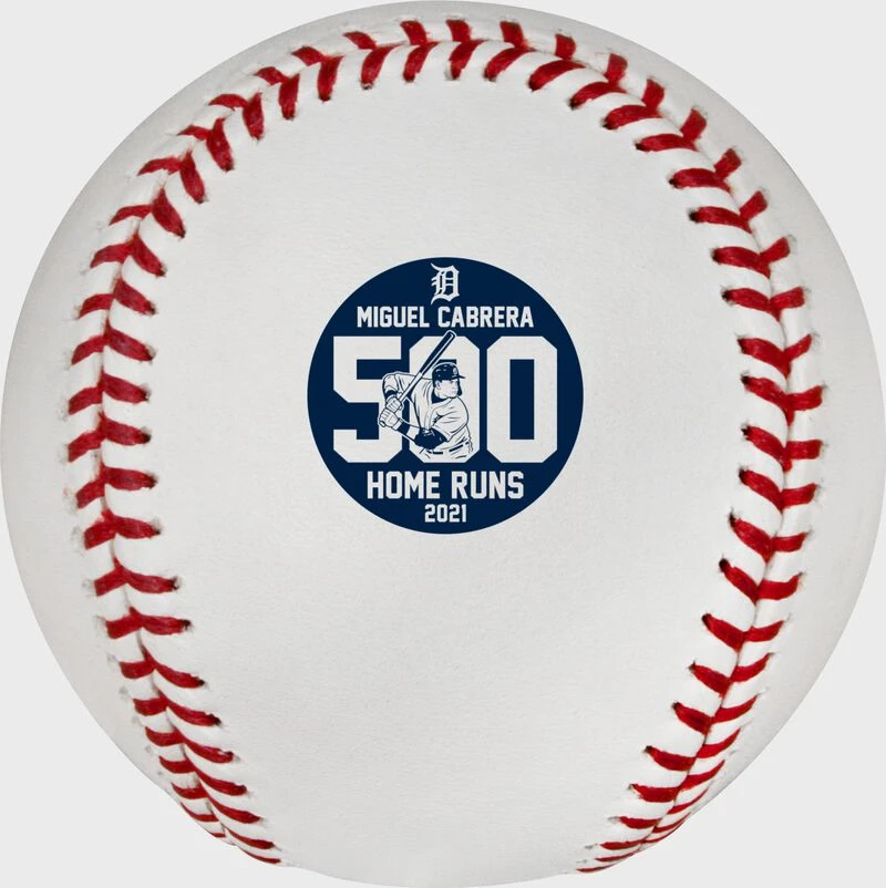 Rawlings MLB Miguel Cabrera 500 Home Runs Commemorative Baseball 2 Rawlings MLB Miguel Cabrera 500 Home Runs Commemorative Baseball - Image 2