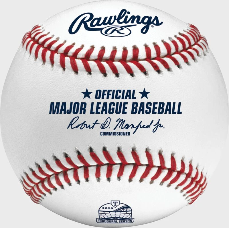 Rawlings MLB 2020 Texas Rangers Inaugural Season At Globe Life Field Baseball 1 Rawlings MLB 2020 Texas Rangers Inaugural Season At Globe Life Field Baseball