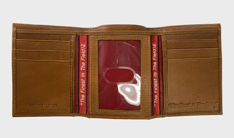 Rawlings Debossed Stitch Tri-Fold Wallet 2 Rawlings Debossed Stitch Tri-Fold Wallet - Image 2
