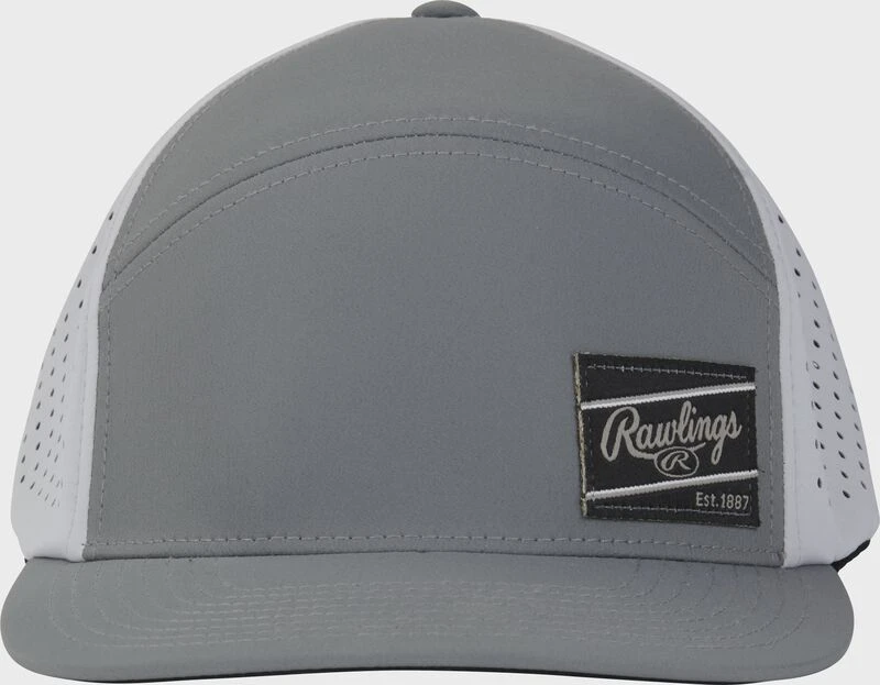 Rawlings Laser Cut Vented Snapback Hat 1 Rawlings Laser Cut Vented Snapback Hat