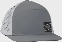 Rawlings Laser Cut Vented Snapback Hat 7 Rawlings Laser Cut Vented Snapback Hat -Balls Store RSGAH G 6