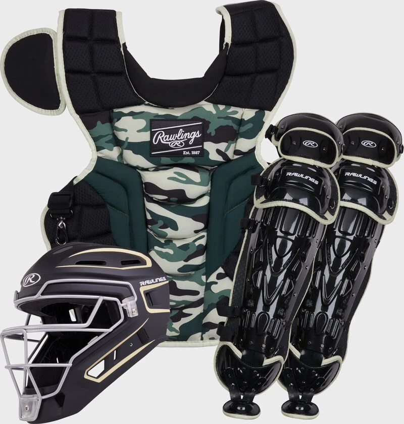 Rawlings Velo 2.0 Special Edition Catcher's Gear Set, Adult, Intermediate, Youth 2 Rawlings Velo 2.0 Special Edition Catcher's Gear Set, Adult, Intermediate, Youth - Image 2