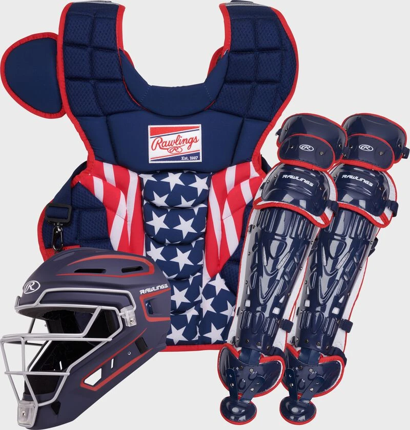 Rawlings Velo 2.0 Special Edition Catcher's Gear Set, Adult, Intermediate, Youth 1 Rawlings Velo 2.0 Special Edition Catcher's Gear Set, Adult, Intermediate, Youth