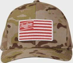 Rawlings Camo Snapback Hat
