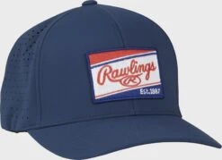Rawlings FlexFit Laser Cut Vented Hat -Balls Store RSGVH N 6
