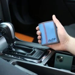 Rawlings "Pop" Baseball Stitch Tri-Fold Leather Wallet 13 Rawlings "Pop" Baseball Stitch Tri-Fold Leather Wallet -Balls Store RW80008 102