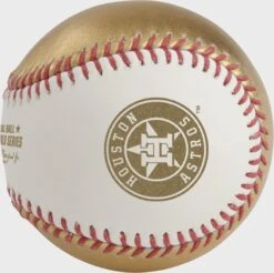 Rawlings MLB 2021 Gold World Series Dueling Baseball 8 Rawlings MLB 2021 Gold World Series Dueling Baseball -Balls Store WSBB21DL 4