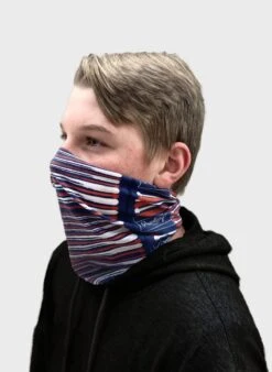 Rawlings Youth Multi-Functional Head And Face Gear, Flag & Bats